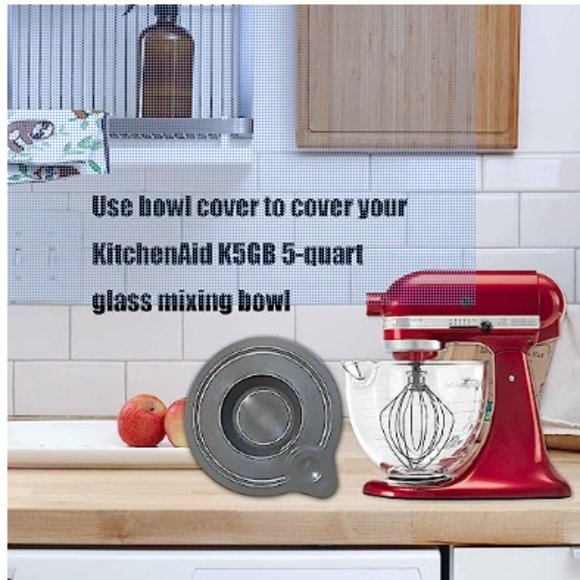 Lid Cover for Kitchenaid K5GB 5 QT,Tight-sealing lid Tilt-Head Glass bowl - Picture 1 of 3